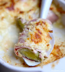 Poireaux au jambon