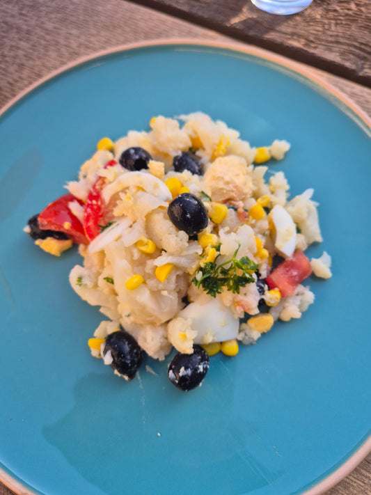 SALADE DE CHOU FLEUR A LA GRECQUE